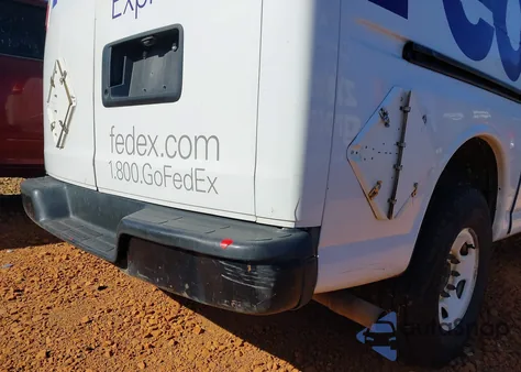 2014 Chevrolet Express 2500 Work Van from USA, damaged, VIN 1GCWGFCA7E1205975